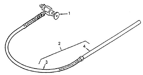 PowrTwin 3500 Bleed Line Assembly With Valve